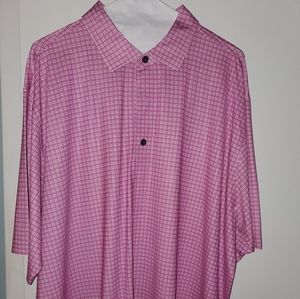 FootJoy Mens Golf shirt XXL pink